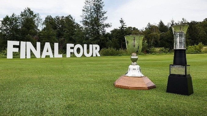 FinalFour Logo auf der Wiese